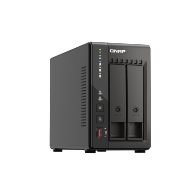 QNAP TS-253E NAS Tower Intel® Celeron® J6412 8 GB 0 TB QNAP QTS Black