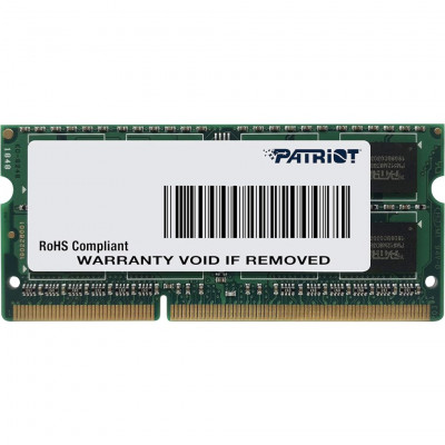 Patriot DDR3 SO-DIMM 4GB PC3-10600 1333MHz CL9