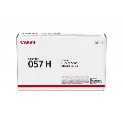 Canon i-SENSYS 057H toner cartridge 1 pc(s) Original Black