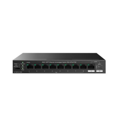 SWITCH IP-COM G1110PF-8-120W 9P GIGABIT ETHERNET+1P SFP di cui 8P PoE max output per porta 30W- totale 120W