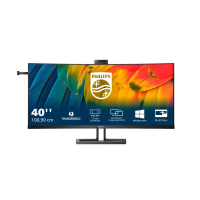 Philips 40B1U6903CH 00 computer monitor 100.8 cm (39.7") 5120 x 2160 pixels 5K Ultra HD LCD Black