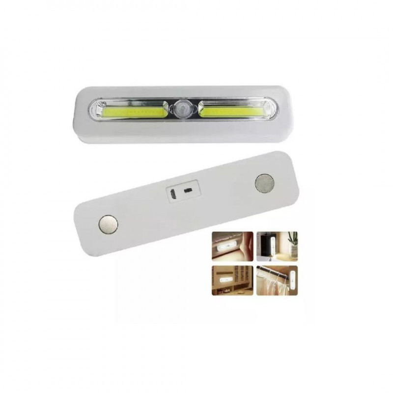 Rechargeable Battery Powered Motion Sensor LED Light for Closet Wardrobe