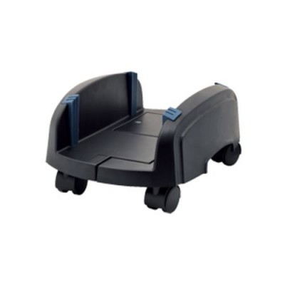 CARRELLO PORTA PC ATLANTIS P002-CS-5AK Regolabile in larghezza da 15,5 cm a 25,5cm