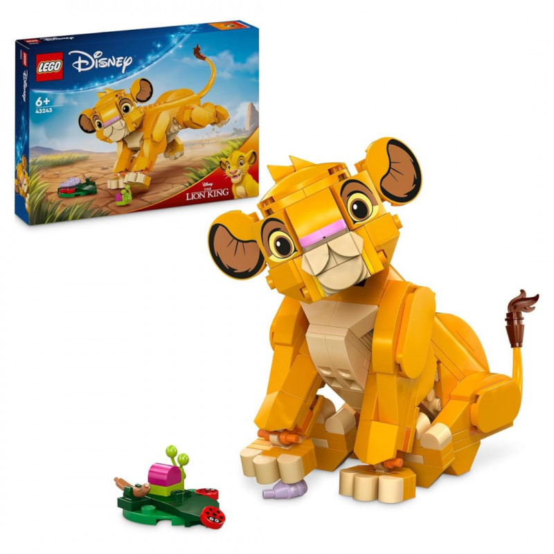 LEGO43243  Disney Simba, the Lion Boy of the King, Building Toy