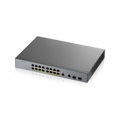 Zyxel GS1350-18HP-EU0101F network switch Managed L2 Gigabit Ethernet (10 100 1000) Power over Ethernet (PoE) Grey