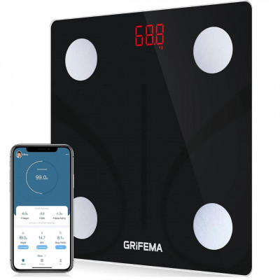 Digital Bluetooth Personal Scales with App with Muscle and Body Fat Analysis