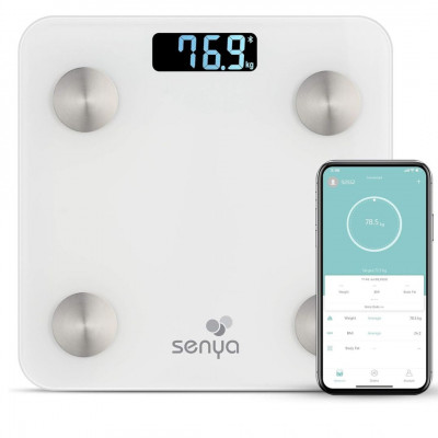 Senya SYWB-S007 Bluetooth  Scales for Daily Health Monitoring with Fitness App