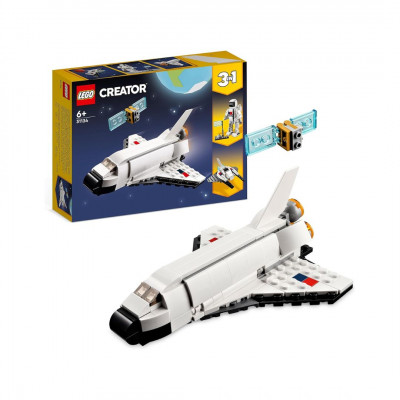 LEGO Creator 3-in-1 Spaceshuttle Toy for Astronaut to Spaceship