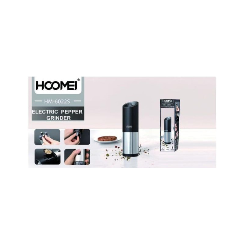 HOOMEI Electric Pepper Grinder