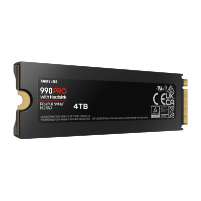 Samsung 990 Pro 4 TB M.2 PCI Express 4.0 NVMe V-NAND TLC