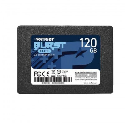 120GB Patriot P220 SATA 3 Internal Solid State Drive 2.5”