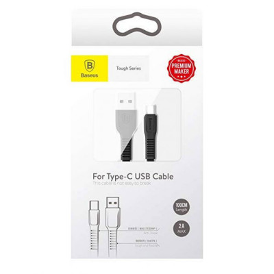 1m Baseus Type-C Tough series Cable 2A Black