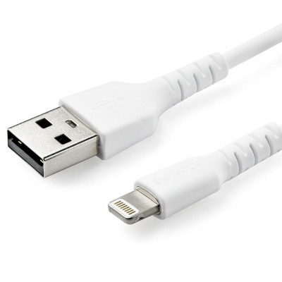 3m Fast Data Cable USB-A/Lightning 2.4A White / Black