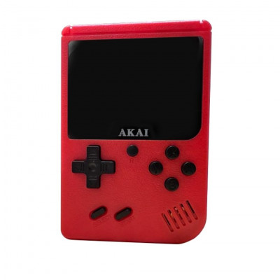 Akai Game Player Rechargeable Portable VideoGame 400 Pre-Installed Games