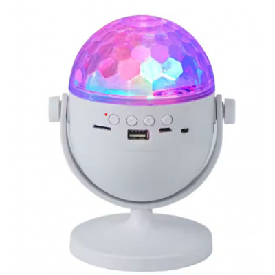 ALLPRESS-Disco Lights 2 in 1 Lights+ Music,360°