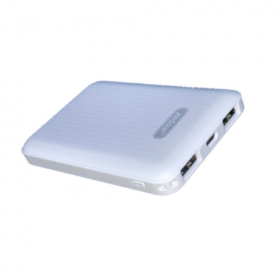 Andowl T68/T71 Fast Charge 5000mAh Mini Power Bank, White