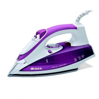 Ariete 6215 Iron Dry and Steam Iron Stainless Steel 2200W Purple/White