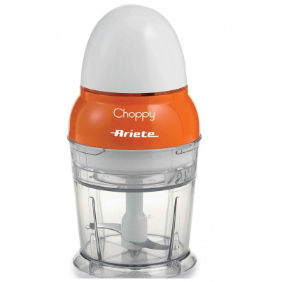 Ariete Choppy Compact & Powerful Chopper 250ml 160W, White/Orange - 1836