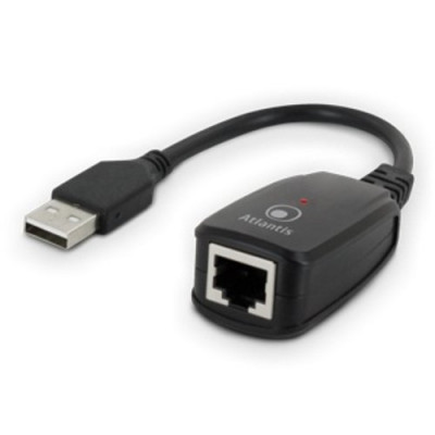 ATLANTIS ADAPTER A02-UTL20 USB > port LAN FAST ETHERNET 10/100MBIT - COMPATIBLE with WINDOWS