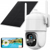 Atlantis Volta Pro Motorized Camera, 360° PTZ, Wireless Wi-Fi, Solar Panel, Full HD 1080