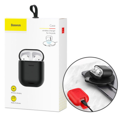 Baseus Wireless Charger Case for Airpods Black