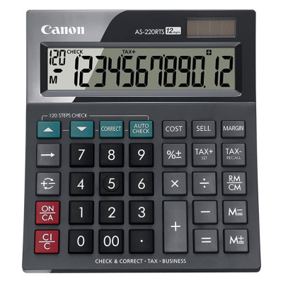 CALCULATOR CANON AS-220RTS 12 DIGITS