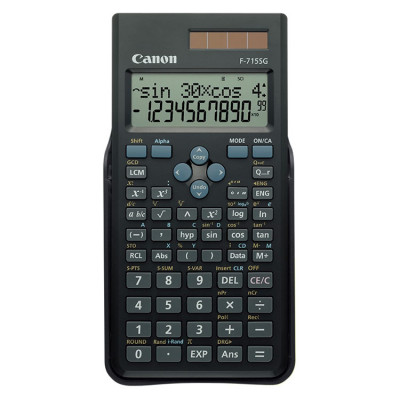 CALCULATOR CANON F-715SG BLACK SCIENTIFICA 12 DIGITS