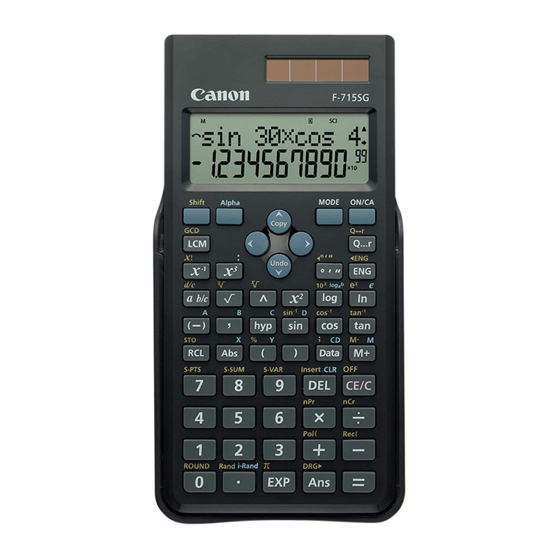 CALCULATOR CANON F-715SG BLACK SCIENTIFICA 12 DIGITS