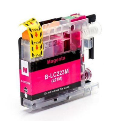 Cartridge compatible with Brother LC-223 Magenta