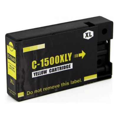 Cartridge compatible with Canon PGI-1500 XL Yellow