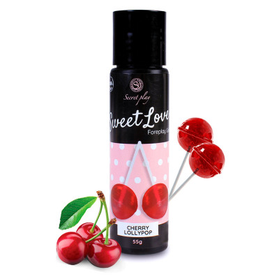 Cherry Lollipop Sweet Love Foreplay Gel