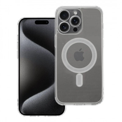 CLEAR MAG COVER case with camera protection with MegaSafe iPhone 15 Pro Max