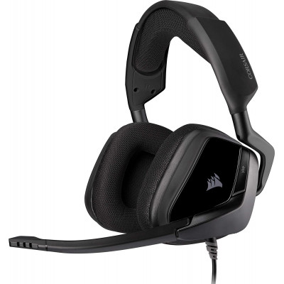 Corsair VOID ELITE Surround Gaming Headset with 7.1 Surround Sound | Black