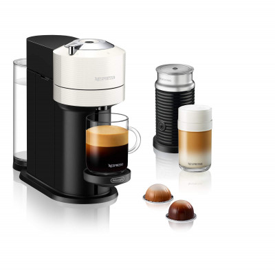 DeLonghi Nespresso Vertuo Next ENV120, Coffee Capsule Machine, White