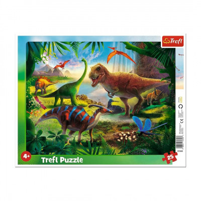 Dinosaurs 25 Pieces, for Children from 4 Years Puzzle,Colour