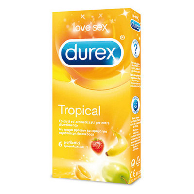 Durex Tropical Condoms 6 Pack