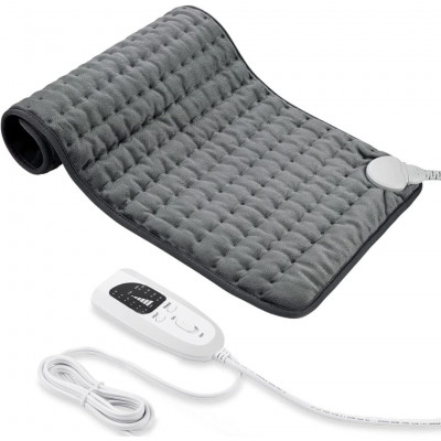 Electric Heat Pad with Automatic Shut-Off and 6 Temperature Levels, 30 x 60 cm