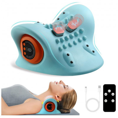 EMS Electric Heating Neck Massager, 3 Modes, 6 Strength Levels