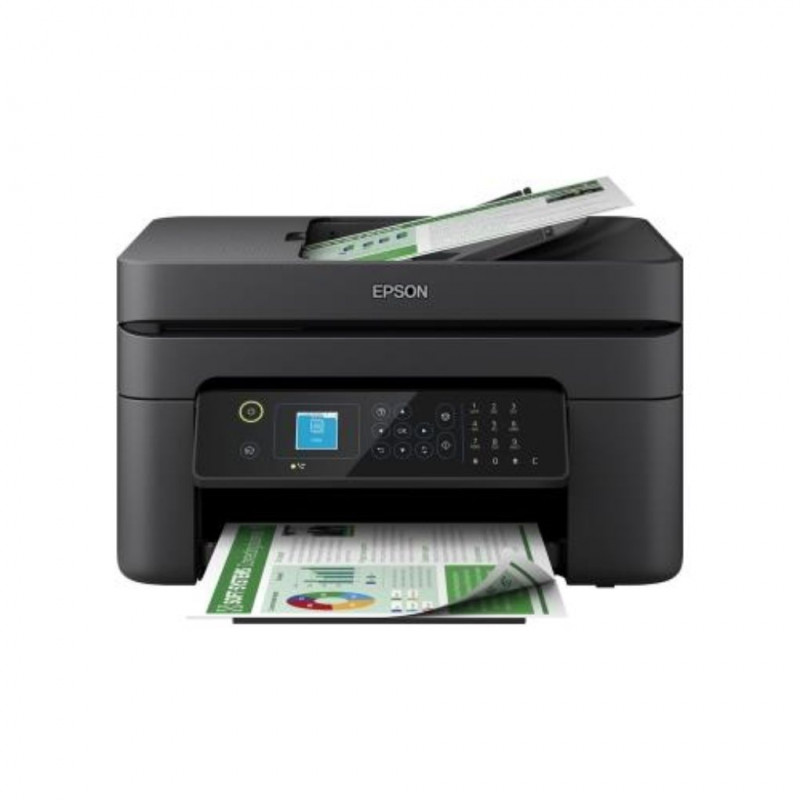 EPSON WorkForce WF-2930DWF Printer, A4 4INK 33/18PPM 100FF DUPLEX LCD FAX ADF WiFi USB2.0 Epson Connect