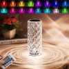 Extrastar Cordless LED Desk Lamp Rechargeable with Remote Control, 16 Colour RGB
