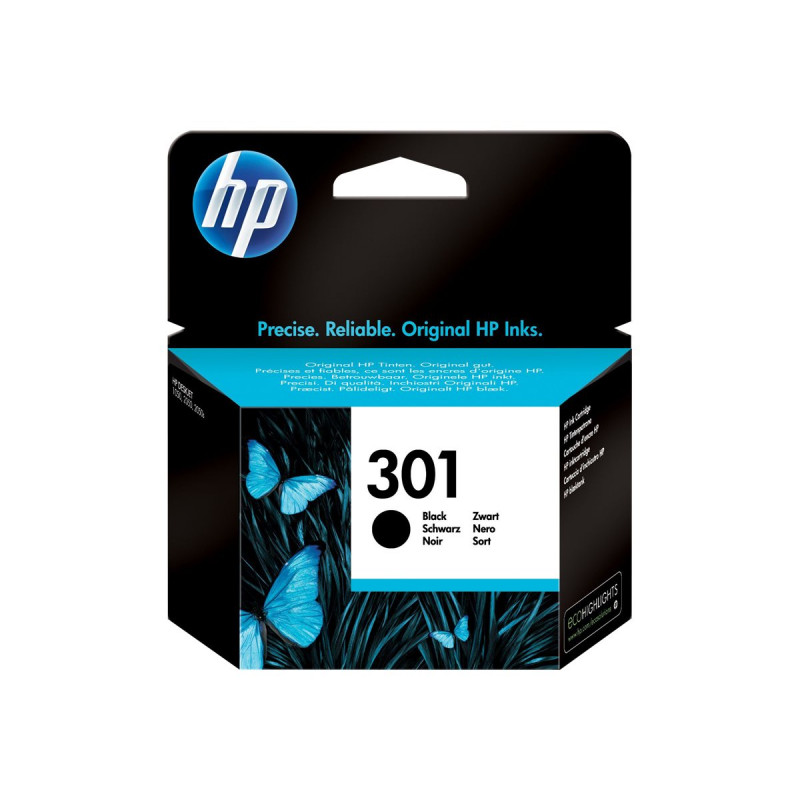 HP 301 Black Original Ink Cartridge - CH561EE