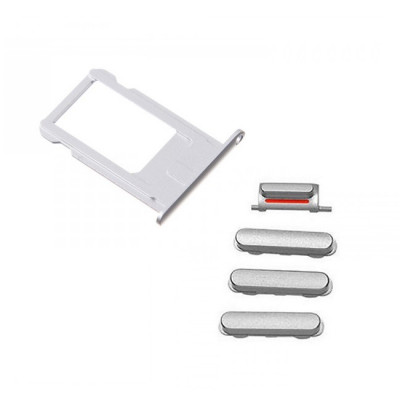 iPhone 6S Plus Grey Case Button Set + SIM Card Tray