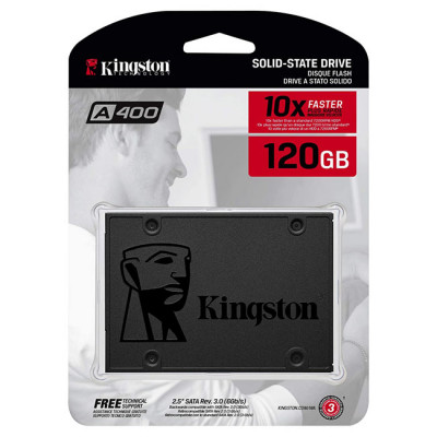 Kingston SSD A400 Solid State Drive (2.5 Inch SATA 3) - 120 GB