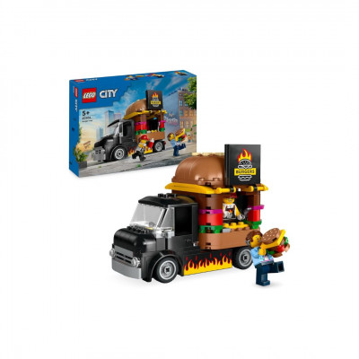 LEGO City 60404 Burger Truck, Construction Set with Toy Car