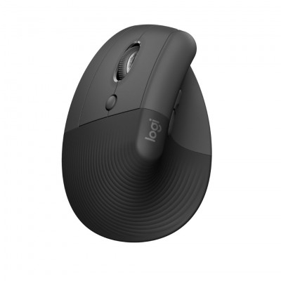 Logitech Lift for Mac Wireless Vertical Ergonomic Mouse, Black