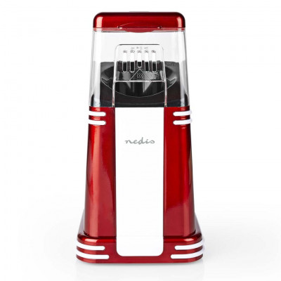 Nedis Popcorn Maker, 1200 W | 2 - 4 min | Red / White