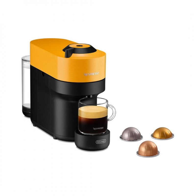 Nespresso De\'Longhi ENV90.Y Vertuo Pop Coffee Capsule Machine Yellow