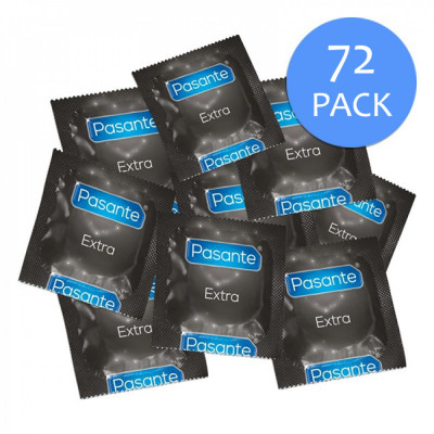 Pasante Extra Safe Condoms Saver Bundle 72 pcs