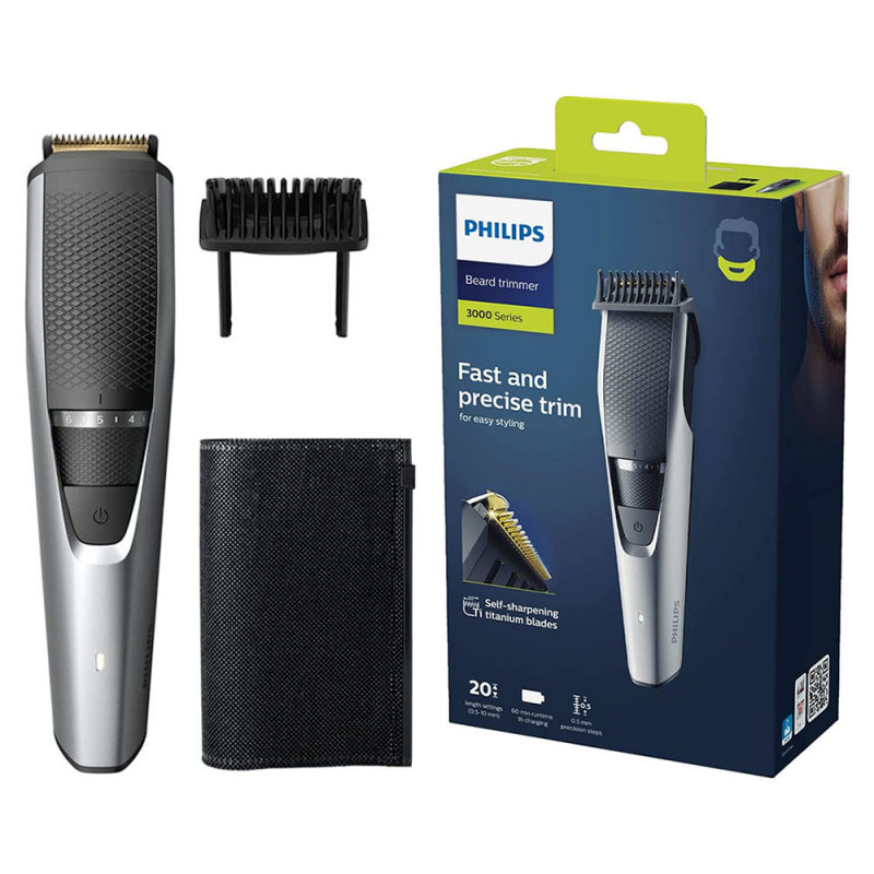 Philips Beard Trimmer Series 3000 with Lift & Trim system