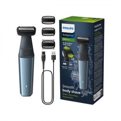 Philips Bodygroom Series 3000 Waterproof Groin and Body Trimmer